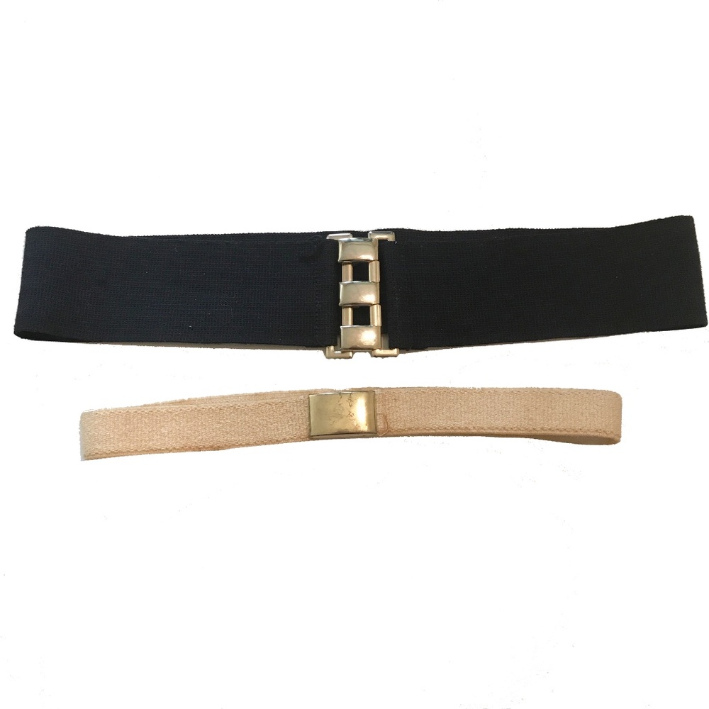 Cinch Belts With Metal Clasps